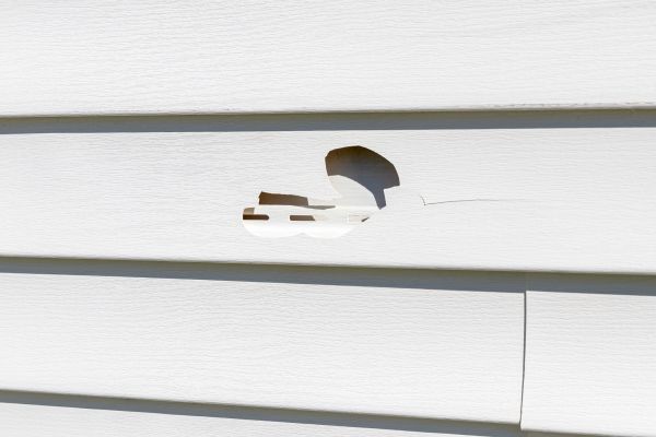 Cost of White Vinyl Siding Repair in Vista